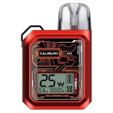 Uwell - Caliburn GK3 Kit (2.5 ml) 900 mAh E-Zigarette