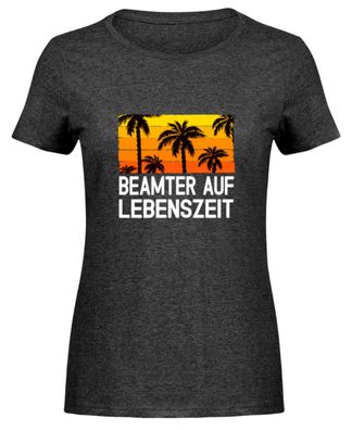 Beamter auf Lebenszeit - Damen Melange Shirt