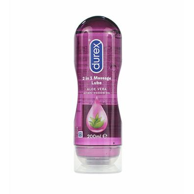 Durex Play Massage 2in1 Massage- und Gleitgel mit Aloe vera 200ml