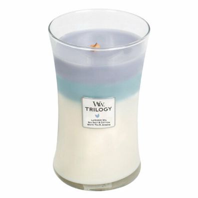 Woodwick Trilogy Calming Retreat Duftkerze 610 g