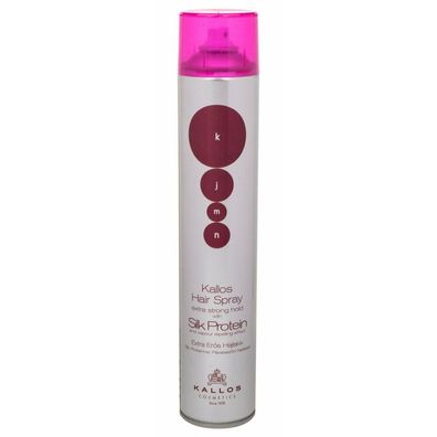 Kallos KJMN Silk Protein Hair Spray Extra Strong 750 ml