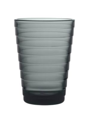 Iittala Aino Aalto Glas - 33cl - Dunkelgrau - 2 Stück 1057029