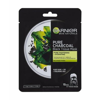 Garnier Pure Charcoal Black Tissue Mask 28g