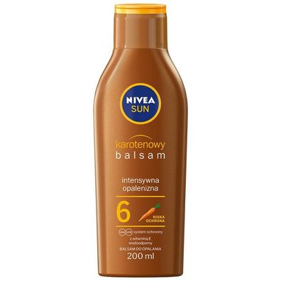 NIVEA Sun Carotin Sonnenschutz-Lotion SPF6 200ml