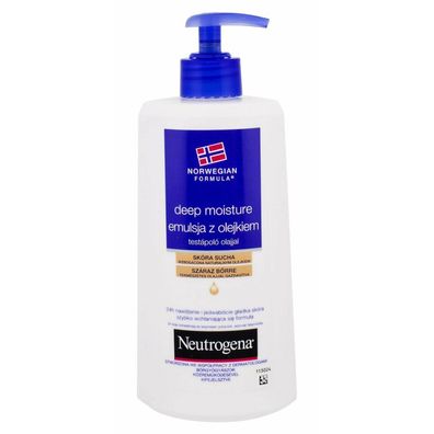 Neutrogena Deep Moisture Body Lotion with Oil (400ml)