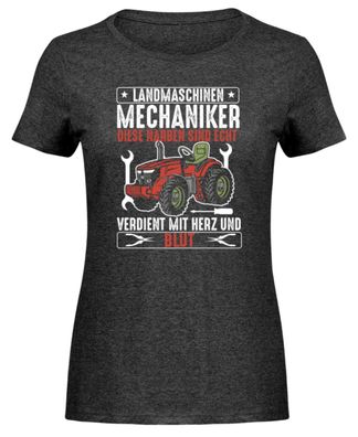 Landmaschinen Mechaniker DIESE NARBEN - Damen Melange Shirt