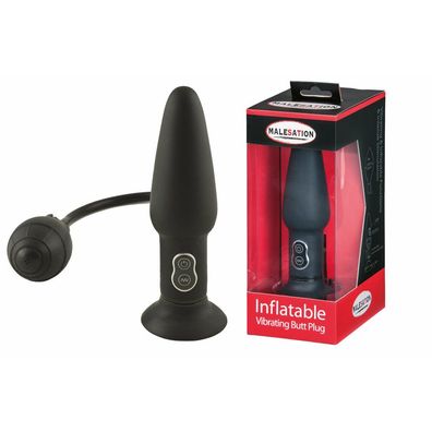 Malesation Inflatable Butt Plug mit Vibration