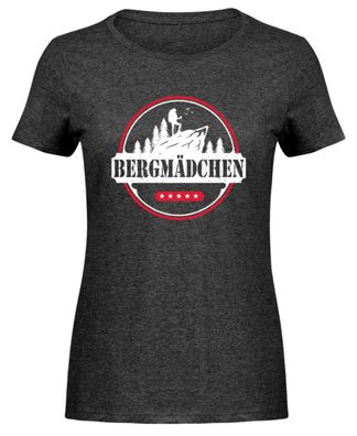 Bergmädchen - Damen Melange Shirt