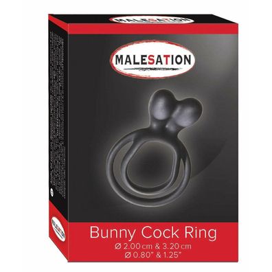 Malesation Bunny Cock Ring (Ø 2,00 cm & 3,20 cm)