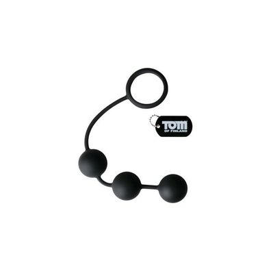 TOM OF Finland Silicone Cock Ring with 3 weighted balls