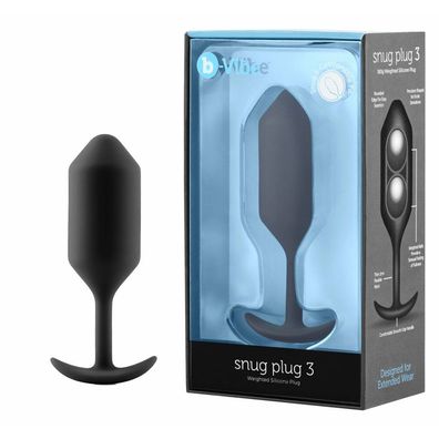 b-Vibe Snug Plug 3 Black