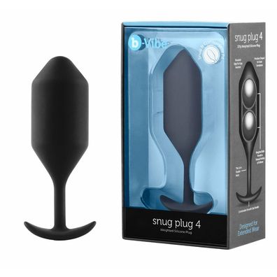 b-Vibe Snug Plug 4 Black