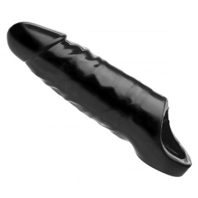 MASTER SERIES Black Mamba XL Cock Enhancer Sheath