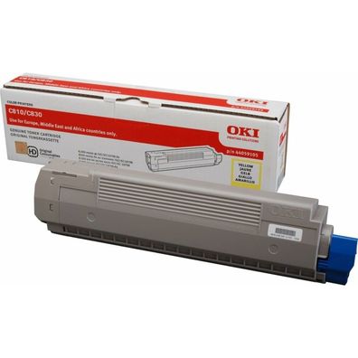 Oki Toner C 810 Yellow Gelb 8k (44059105)