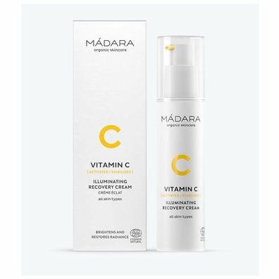 Mádara Madara Vitamin C Crema Iluminadora Todo Tipo De Pieles 40ml