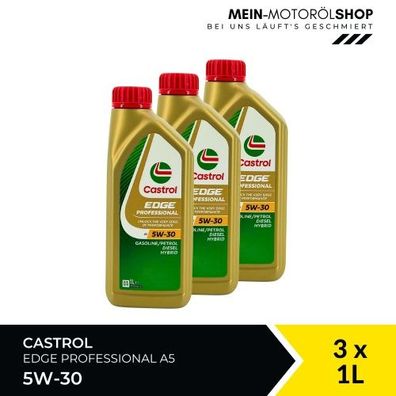 Castrol Edge Professional A5 5W-30 3x1 Liter