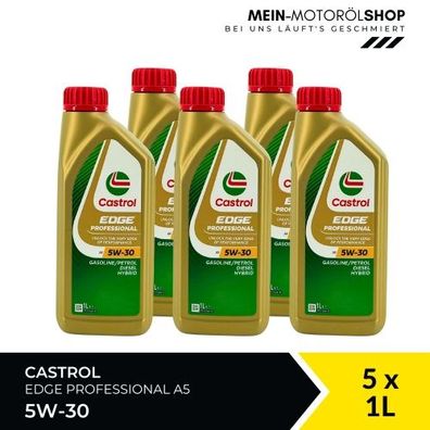 Castrol Edge Professional A5 5W-30 5x1 Liter