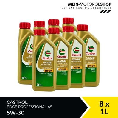 Castrol Edge Professional A5 5W-30 8x1 Liter