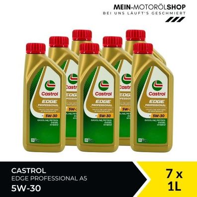 Castrol Edge Professional A5 5W-30 7x1 Liter