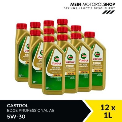 Castrol Edge Professional A5 5W-30 12x1 Liter