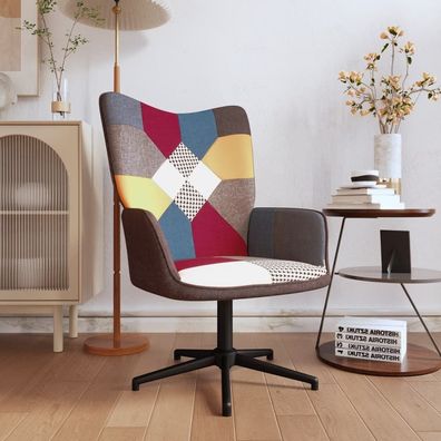 vidaXL Relaxsessel Patchwork Stoff