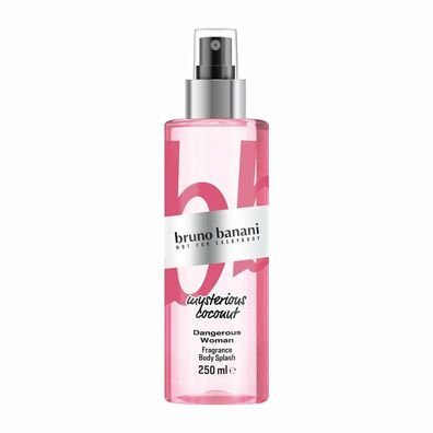 BRUNO BANANI Gefährliche Frau Geheimnisvolle Kokosnuss BODY MIST 250ml