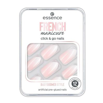 essence Künstl. Nägel French Manicure Click & Go Nails 02