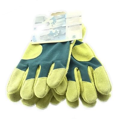 BLACKFOX® Garten - Handschuhe für Heimwerkertätigkeiten Grün Größe 8/M