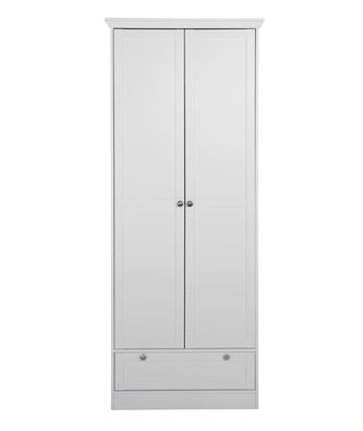 Mehrzweckschrank Landström 13 weiß 80x200x39 cm Schrank Schuhschrank