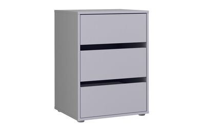 Schubkasteneinsatz Zander 3 grau 51x71x40 cm für Schwebetürenschrank