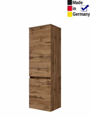 Midischrank Britt 4 Wotan Eiche 40x130x35 cm Seitenschrank Badschrank