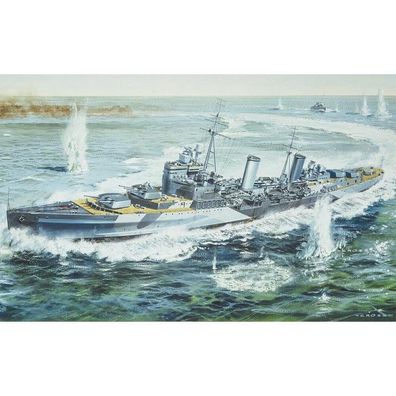 Airfix HMS Belfast Geschenkset in 1:600 1550069 Airfix A50069 Bausatz