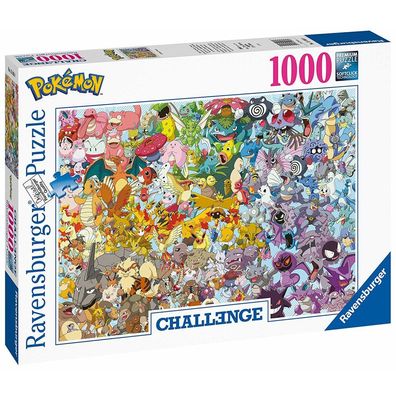 Ravensburger Puzzle 1000 Teile, Challenge Pok&#233; on