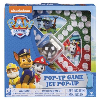 Spin Master 23841 - Paw Patrol Brettspiel mit Pop-up-Würfel