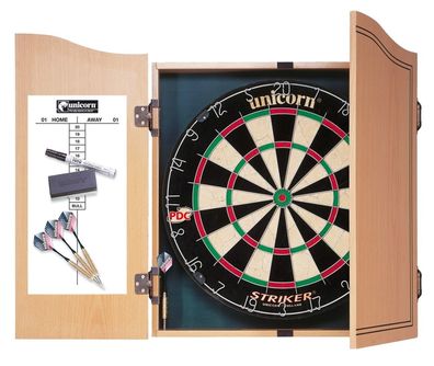 Unicorn Striker Home Dart Center | Holzkabinett Dartboard Darts Schreibtafel