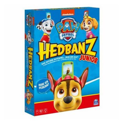 Hedbanz Junior - Paw Patrol (das witzige Ratespiel für 2-4 Fellfreunde ab 4 Jahren)