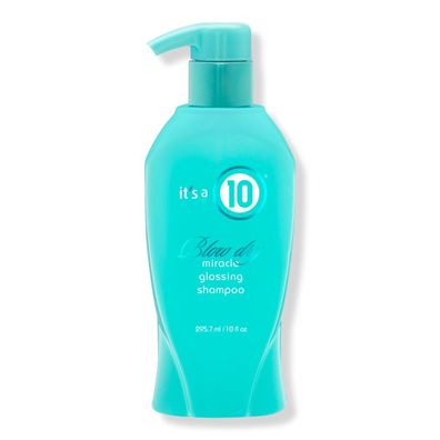 It's a 10 Miracle Blow Dry Glossing Hair Shampoo 295.7ml