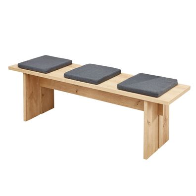 Sitzbank Valente 14 Old Artisan Oak Nb. 160x48x38 cm Esszimmer Bank