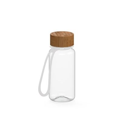 Trinkflasche "Natural" klar-transparent inkl. Strap 0