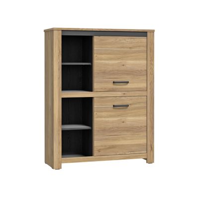 Highboard Cayden 3 Mauvella Oak 112x144x42 cm Wohnzimmer Kommode