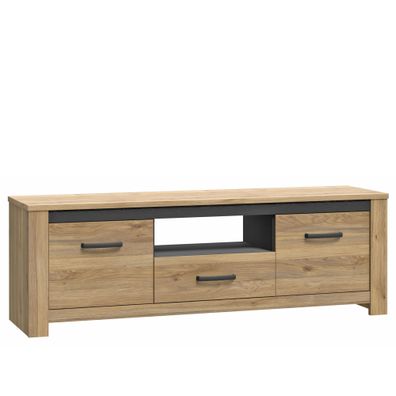 Lowboard Cayden 7 Mauvella Oak 162x55x42 cm Wohnzimmer TV-Schrank