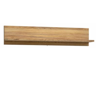 Wandboard Cayden 8 Mauvella Oak 125x26x22 cm Wohnzimmer Wandregal