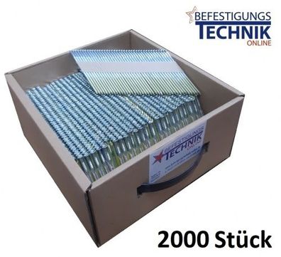 34° Streifennägel 3,4x100mm Glatt verzinkt Paslode Senco Tjep Prebena 2,0M