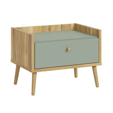 Nachttisch Wenke 8 Salbei 60x45x42 cm Schlafzimmer Jugendzimmer