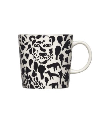 Iittala Oiva Toikka Collection Becher 0.3l Cheetah Schwarz 1060215