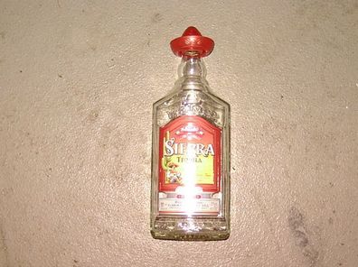 1x LEERE SIERRA Tequila Flasche MEXIKO MEXICO DEKO LAMPE Dekoration SHISHA Bong