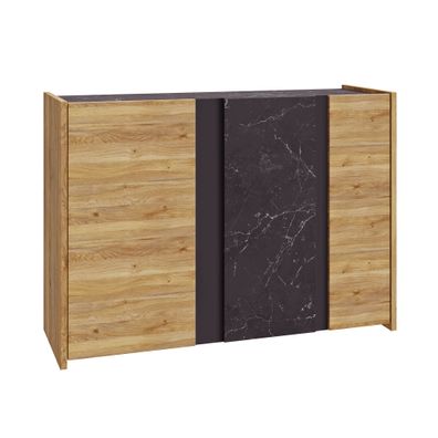 Sideboard Wayne 2 Mauvella Oak 124x88x42cm Sideboard Wohnzimmerkommode