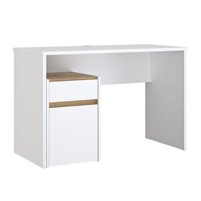 Schreibtisch Moreno 3 Weiß 110x73x53 cm Bürotisch PC-Tisch