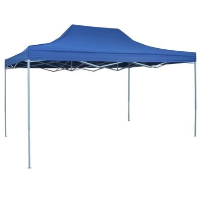 vidaXL Faltzelt Pop-Up 3x4,5 m Blau