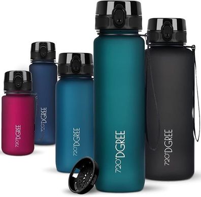 720°DGREE uberBottle 1L Tritan Water Bottle, BPA-Free, Sports & Outdoors, Leakproof